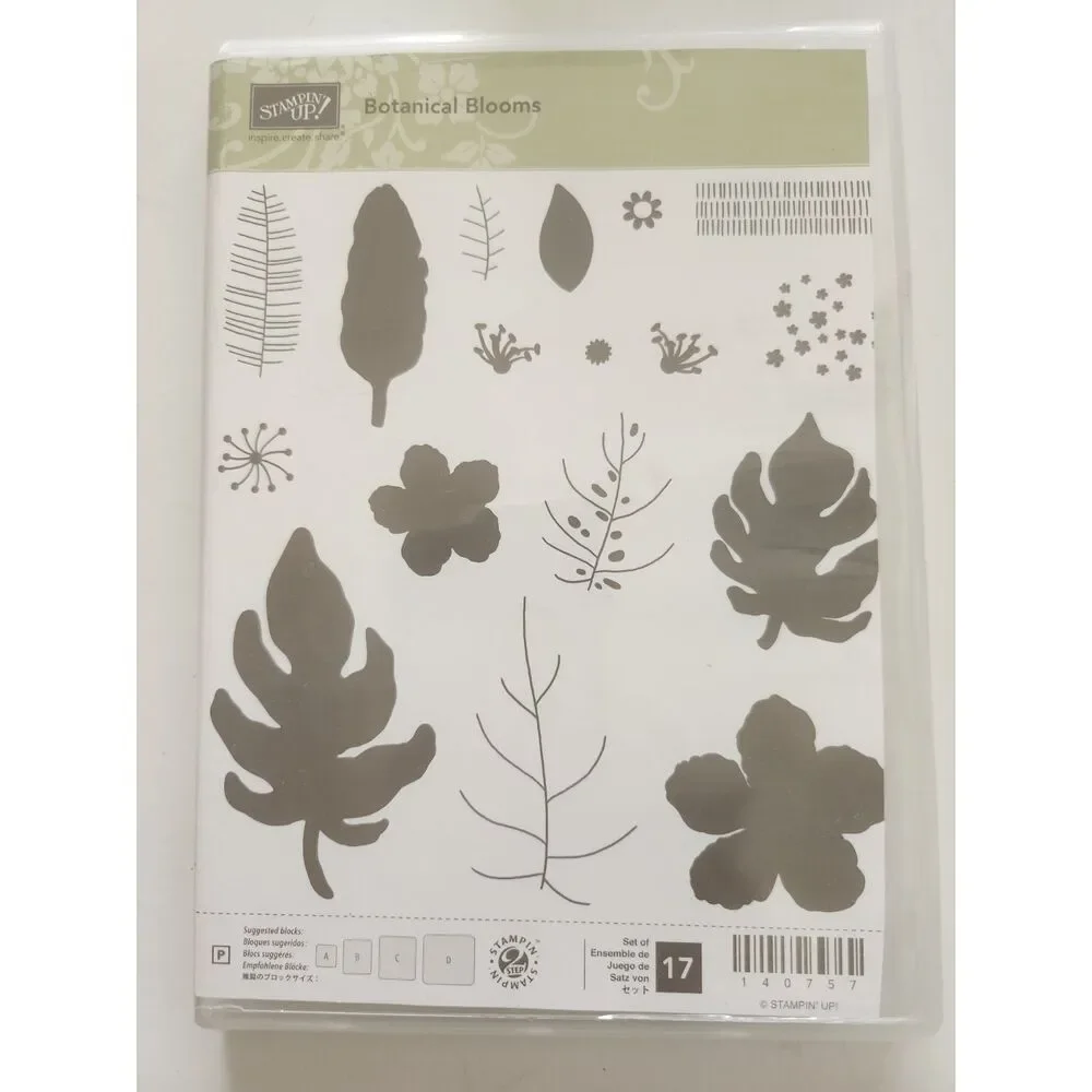 Stampin' Up! Botanical Blooms Stamp Set & Builder Dies B4